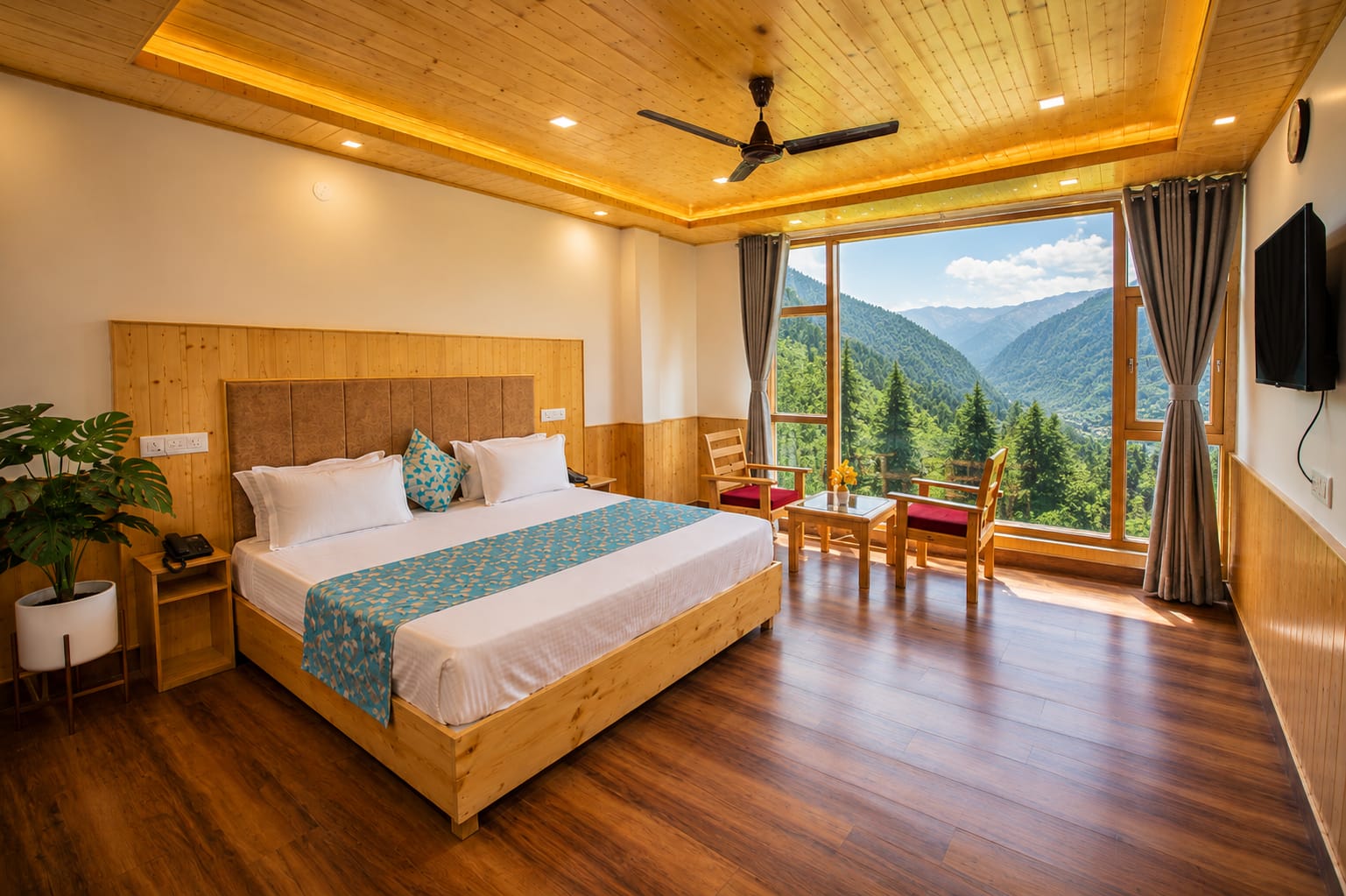 Deluxe mountain room