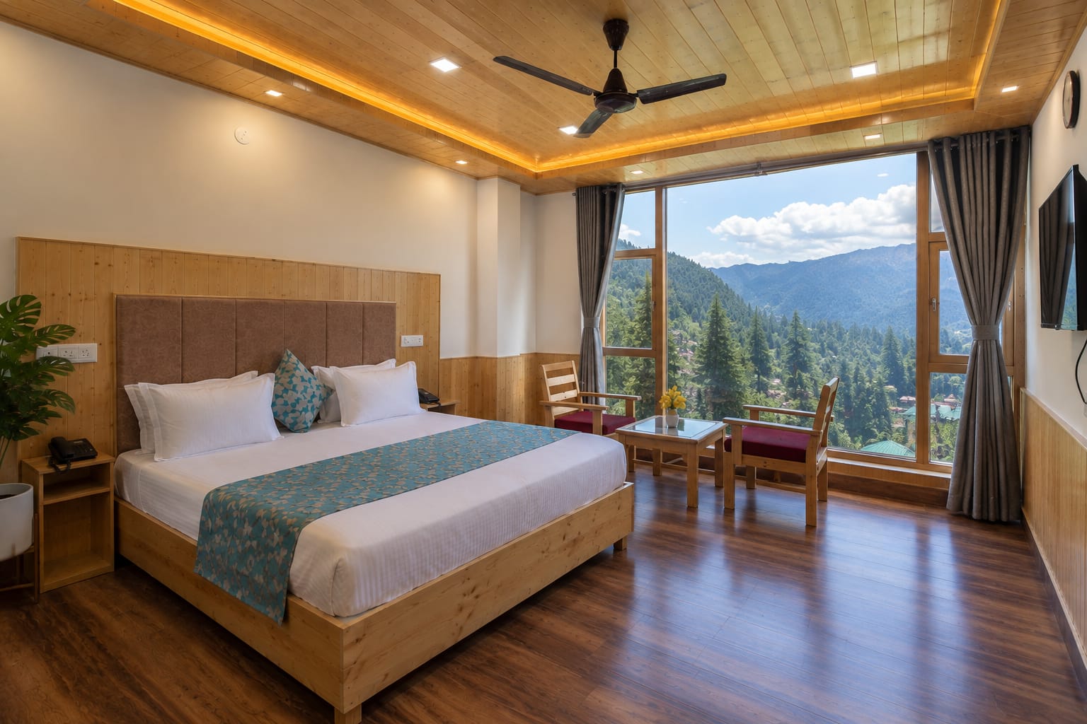 Snowy Himalayan mountains